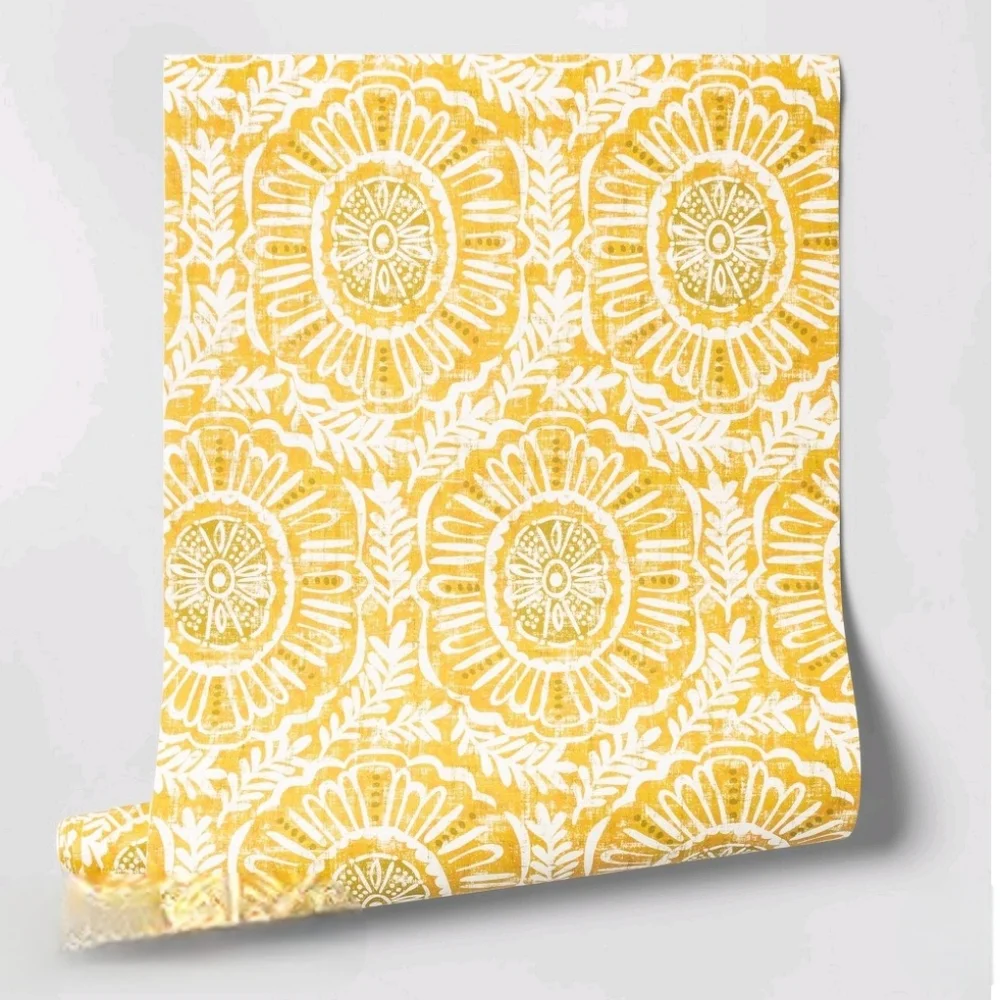 Opalhouse Madre Medallion Peel & Stick Wallpaper Gold